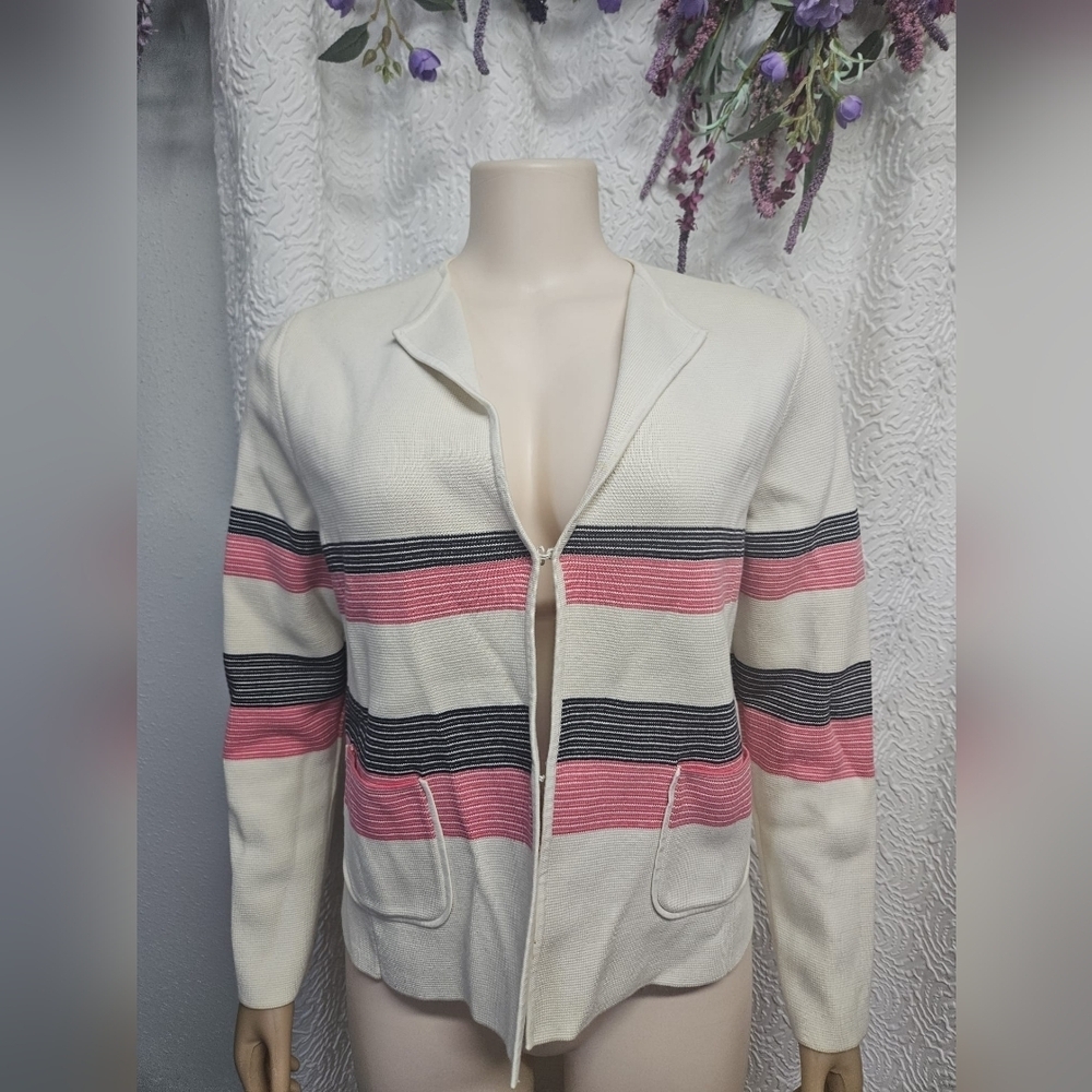 Talbots Cream Knit Sweater